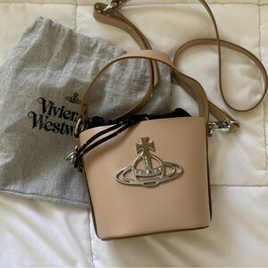 Vivienne Westwood daisy small drawstring bucket bag